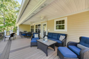 Lakefront Gilbertville Haven with Private Boat Dock!